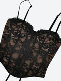 Piece Lace Corset Bolero
