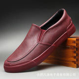 7869 Men's Casual Shoes Low-Topped Lazy Shoes Four Seasons Of Happy