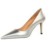 Shoes Patent Leather Woman Pumps Women Heels Stiletto 8 Cm High Heels Female Shoes Party Shoes Fashion Pumps