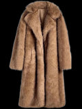 Fur Coat Plus Long Women's Imitation Fox Fur Coat Two-Color Coat To Keep Warm Winter Fur