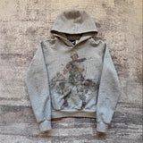 New Hoodie Jersey Military Retro Print Loose Street Sports Hoodie