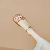 Head With A Word With Sandals In The Spring And Summer 2025 New Bows And Bows With A Toe 100 With Skirts And Beach Women's