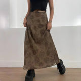 Grunge Floral Maxi