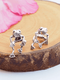 Frog Design Stud Earring- Outfit
