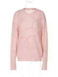 Knit Swirl Sweater-Outfit