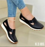 Large-Size Shoes Thick Sole Casual Fashion Women's Shoes Comfortable Flat Sole Round Head Pedal Single Shoes