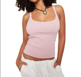 New 10-Color Optional Knitted Pure Desire Sling With Vest Repair Y2K Hot Girl Women's
