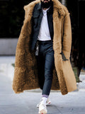 Winter New Imitation Fur Man Coat Station Explosion Thick Coat Four-Color Eight-Code
