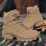 Boots Men's 2025 Autumn/Winter Tactical Shoes Desert Boots Outdoor Mountaineering Shoes Training Shoes Snow
