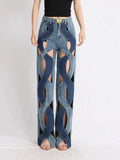 Different Denim Cut Out