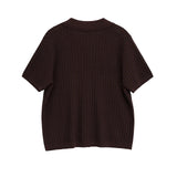 New Hollow Short-Sleeved Knitted Knitted Trousers