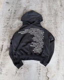 Trendy Letter-Print Hoodie With Color Trousers Trousers Men's And Women's