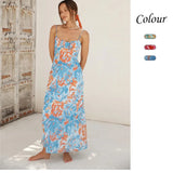 Zingj Summer New Royal Sister Wind With Beautiful Back French Low-Cut Sling Dress