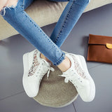New Fashion Breathable Small White Shoes Women's High Women's Casual Shoes Loose Shoes Spring And Summer Single Shoes
