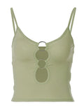 cami top with O-ring