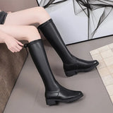 Flat Over-Knee Elastic Boots Women Thicken With High-Tender Boots Wish Knight