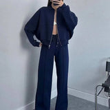2025 Round Neck Fashion Simple Atmospheric Jacket Jacket Casual Straight