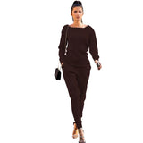 Zingj New Women's Wear Autumn And Winter Urban Leisure Two-Piece