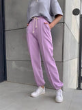 New Rope Sweatpants Hot Girl Wind Trousers Trousers Women's
