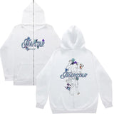 Plus Velvet Men's And Women's High Street Hoodie Trapstar Zippered Open Shirt Jacket Autumn And