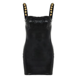 Zingj Women's INS Wind 2024 Autumn Winter One Word Collar Sexy Sling Strapless Hip Dress
