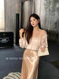 Xixi 2025 Autumn White Standard New Korean Version Of The White Standard Of The New Korean Version Of The Chiffon Short-Sleeved Shirt Top