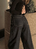 Stitched High Waist Boyfriend Jeans-Outfit
