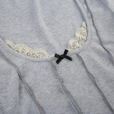 Trim Ribbed Crop
