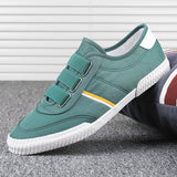 Autumn Canvas Shoes Korean Version Of Low-Help Trend Men's Casual Board Shoes Lazy One Foot Loose Tight Cloth Shoes