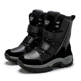 New Fashion Snow Boots Women's Cylinder Plus Velvet Thick To Keep Warm Northeast Large-Size Outdoor Skiing Fashion Cotton