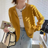 Jersey Jacket Autumn Dress Women 2025 New External Feeling Early Autumn Sweater Loose