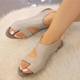 Women's Shoes 2025 Summer New Flat-Bottomed Women's Shoes Fashion Flat-Bottomed Jacket Toe Cool Drag