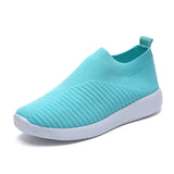 Women's Shoes Large Size 2025 Wish Explosion Of Flying Socks Shoes Elastic Cloth
