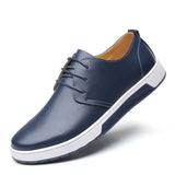Zingj Plus-Size Hollow Out Men's Shoes Fashion Trend Youth Sandals Breathable Casual Leather