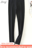 Women's Winter Leggings with Fleece Grey High Waist Soft Trousers Casual Stretch Thermal Slimming Warm Leggings for