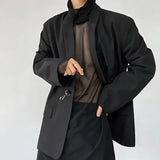 Mesh Turtle Neck