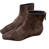 Short-Skinned Short-Skinned Women's Autumn And Winter New Commuting Wind Head Zipper And Thin Boots In The Ankle