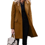 Spring And Autumn Station In The Long-Term Large-Size Hairy Female Coat Ebay Coat