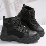 Boots Women's Size 2025 Spring And Autumn New British Wind Women's Shoes Increases Short Boots Autumn And Winter Women's