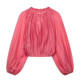 New Wrinkles Effect Short Coat 5029084645 Skirt