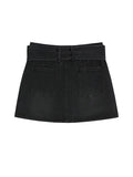 Women Denim Shorts Skirt Vintage Streetwear A-line Jeans Skirts Casual All Match Female Slim Package Hip Mini Skirt 2023