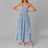 2025 New Women's Temperament Fashion Thromboic Long Dress