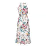 Women's Dress New Summer Sexy Fashion Milk Silk Print Floral