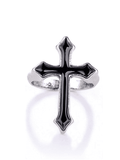 Gothic Cross Ring-Outfit