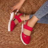 Slope Heel Sandals 2025 Summer New Broadband Head Sandals Women's