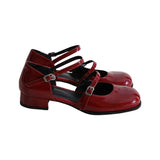 Zingj Head Sandals Female Summer 2023 New Fashion Buckle Retro Baotou With Mary Jane Small Leather