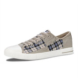 Men's Canvas Shoes Men's Shoes Lightening High Splicing Student Trend Casual Running Shoes Low-Top Sports