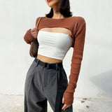 Sexy Trend In Net Red Super Short Repair Jacket Hoodie Carefully Machine Personality Outside The Top