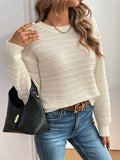 And Autumn New Back Bow Design Sense Casual Set Long-Sleeved