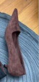 Design Sense Retro Tip-Point Commute Single Shoes Spring 2025 New French Temperament Kitten Heel Low-Heeled